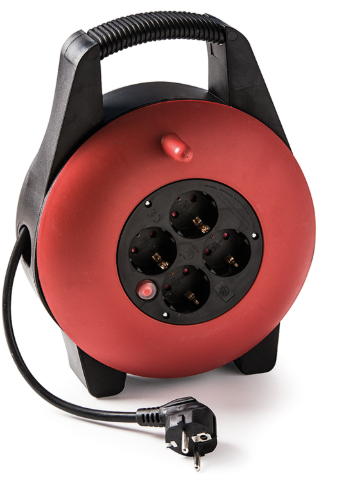 Imagen de ENROLLACABLE 10M 3X1.5 MM2 CON DISYUNTOR